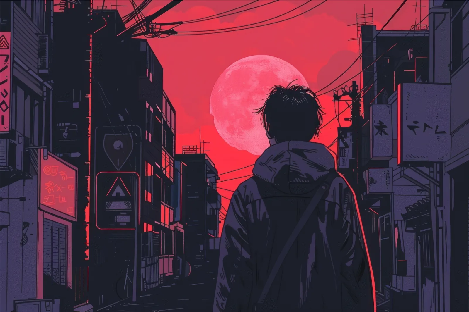 AI Collection Red Moon District